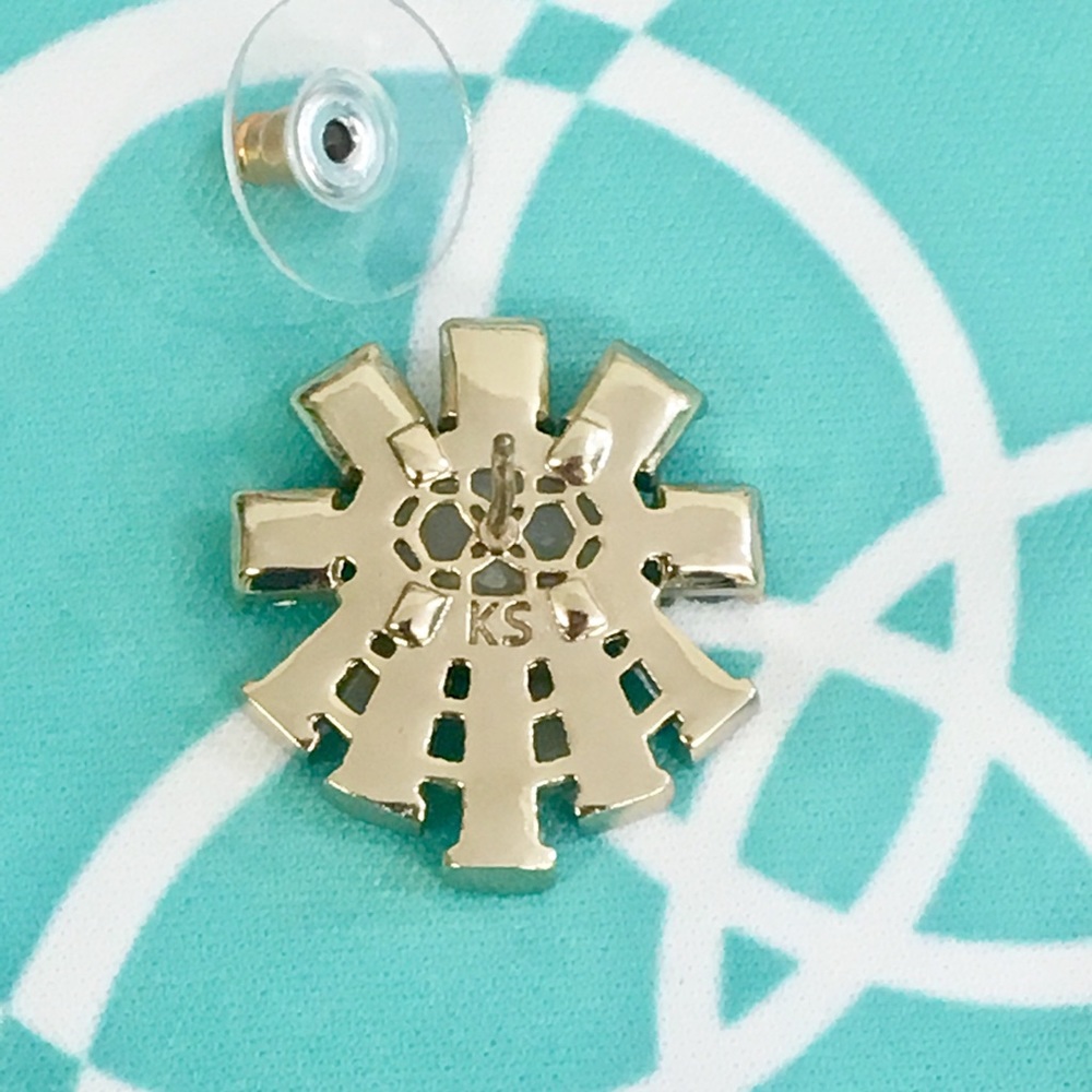 NWOT Kendra Scott Atticus studs - Picture 2 of 3